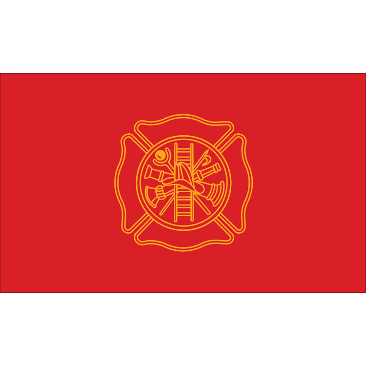 3x5 Firefighters Outdoor Nylon Flag