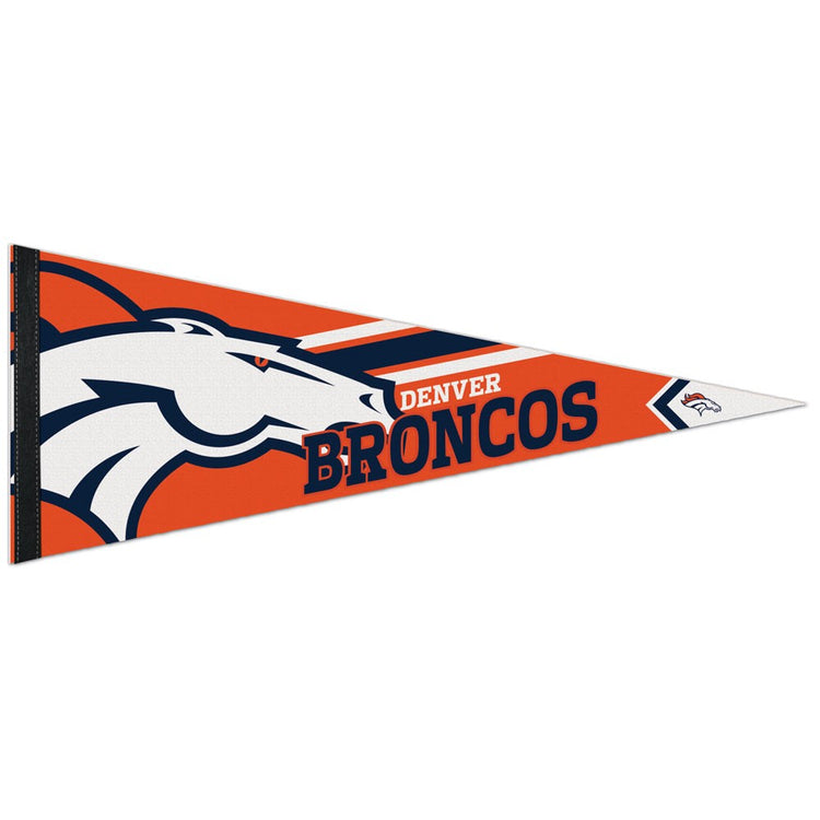 12"x30" Denver Broncos Premium Pennant