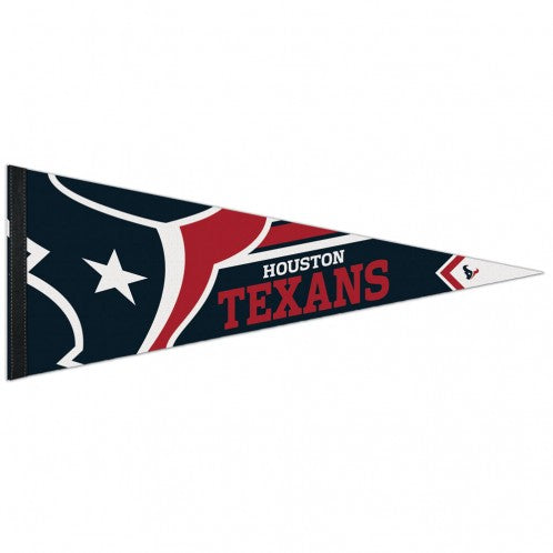 12"x30" Houston Texans Premium Pennant