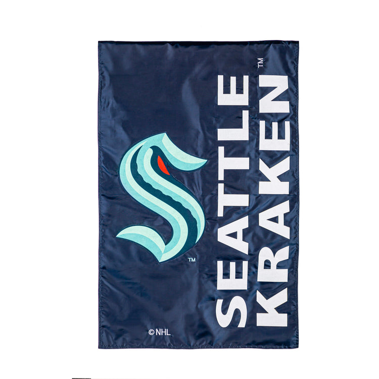 28"x44" Seattle Kraken Double-Sided House Flag