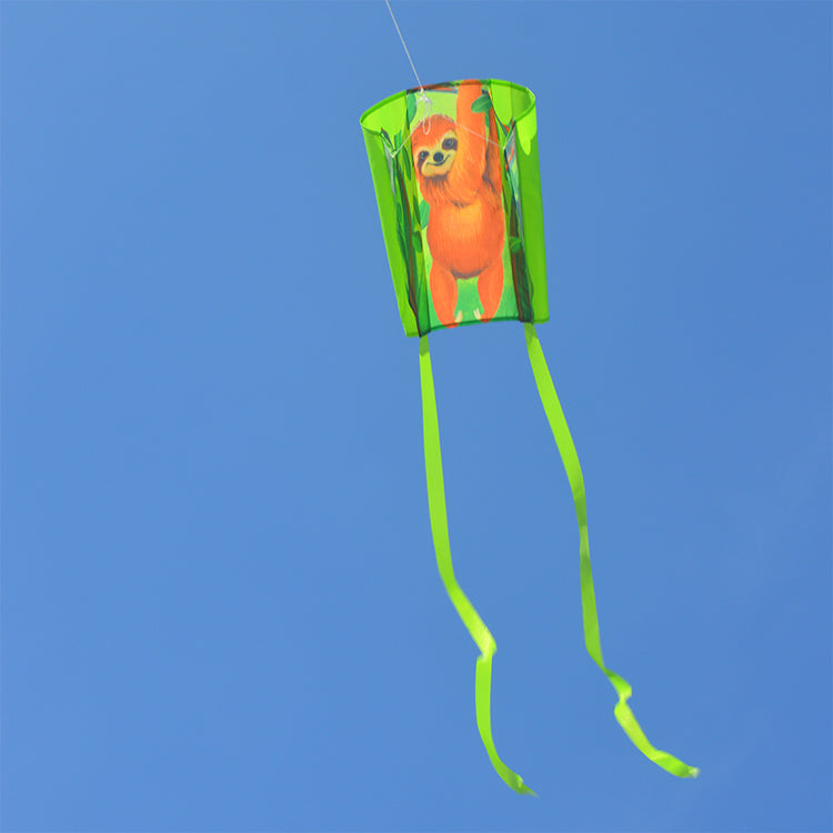 Sloth Polyester Key Chain Sled Kite