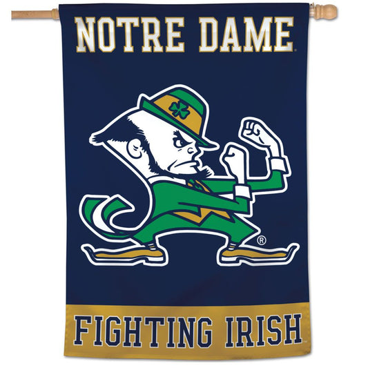 28"x40" University of Notre Dame Fighting Irish House Flag