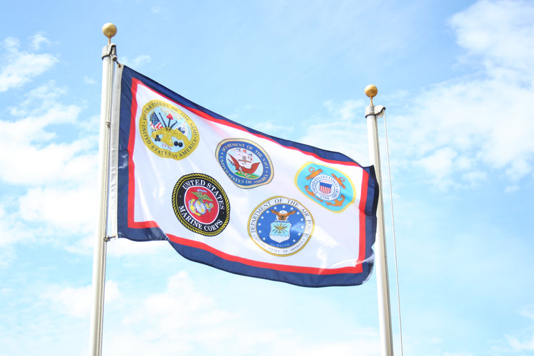 2x3 US Armed Forces Outdoor Nylon Flag