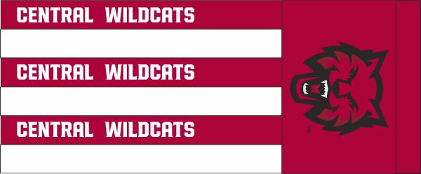 40" Central Washington University Wildcats Windsock