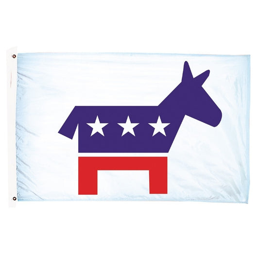 3x5 Democrat Political Party Outdoor Flag