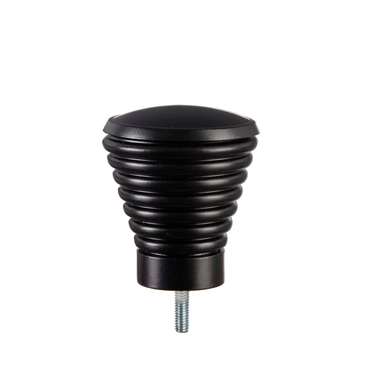 Ridged Cone Metal Finial for Telescoping House Pole