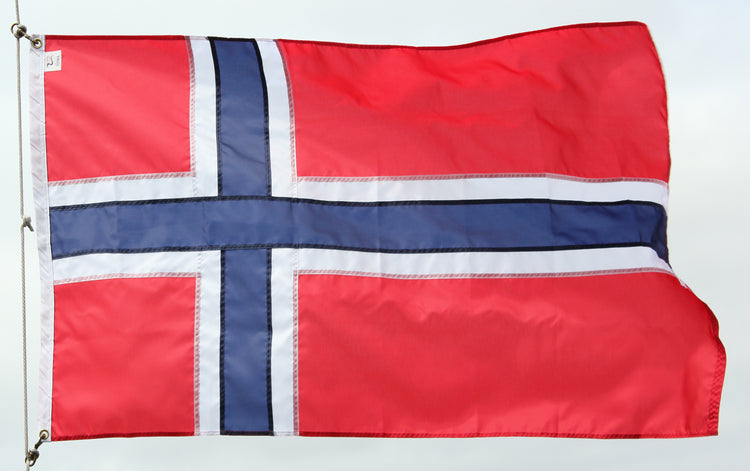 5x8 Norway Sewn Outdoor Nylon Flag