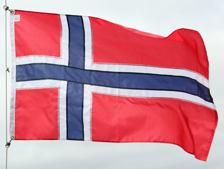 5x8 Norway Sewn Outdoor Nylon Flag