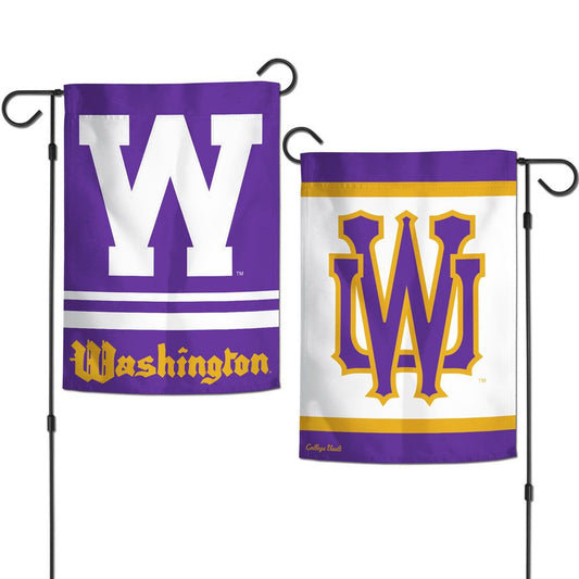 12.5"x18" University of Washington Huskies Double-Sided Garden Flag