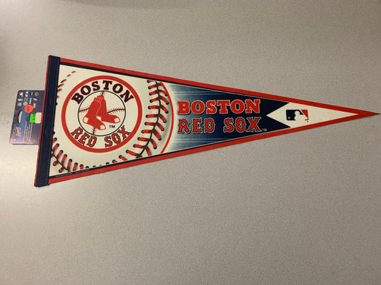 12"x30" Boston Red Sox Hard Felt Pennant