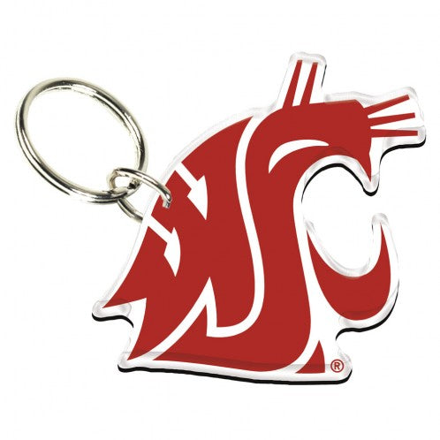 Washington State University Cougars Key Chain Flags A Flying