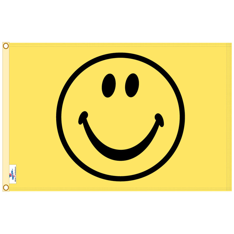 12"x18" Smiley Face Outdoor Flag