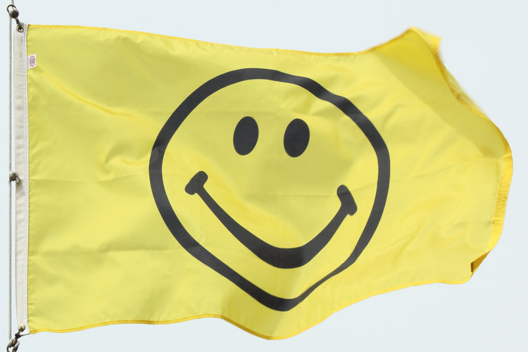 3x5 Smiley Face Outdoor Nylon Flag