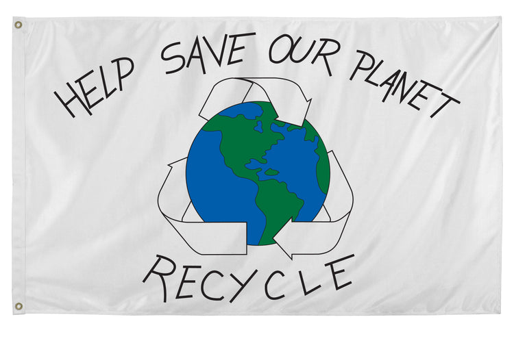 3x5 Save Our Planet Outdoor Nylon Flag