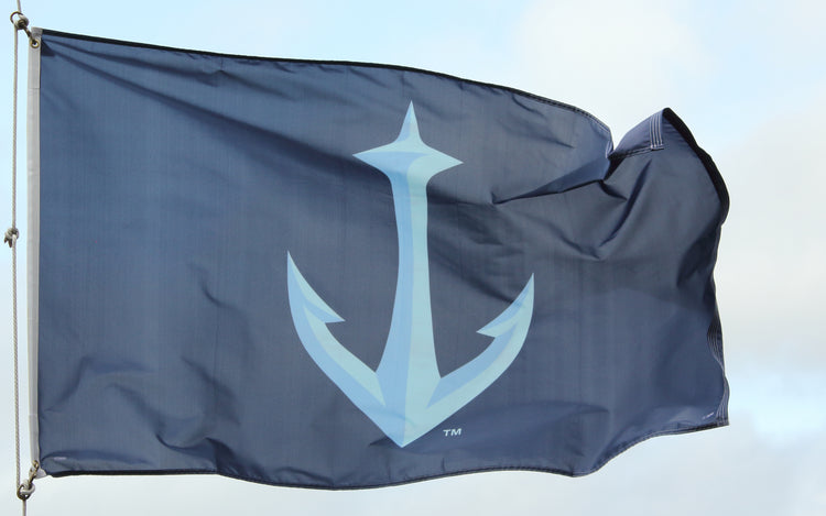 3x5 Seattle Kraken Secondary Logo Team Flag