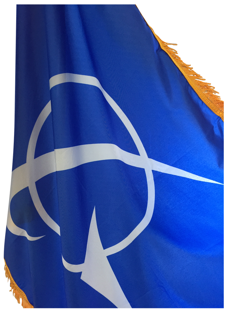 4x6 Boeing Indoor/Parade Nylon Flag with Fringe