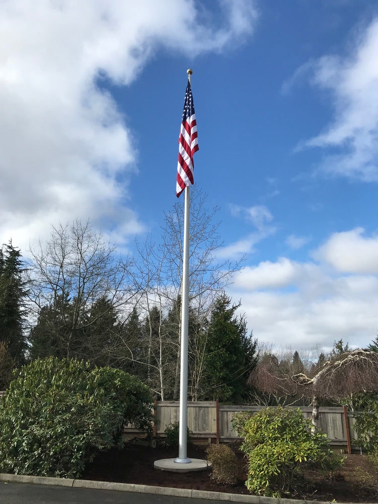 8x12 American Outdoor Sewn Polyester Flag