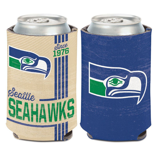 Seattle Seahawks Vintage Logo Can Cooler