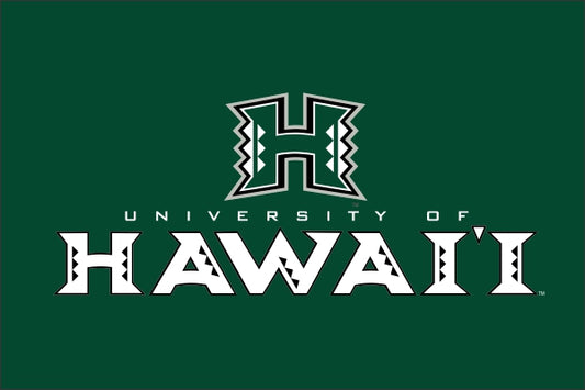 12"x18" University of Hawaii Rainbow Warriors Outdoor Flag