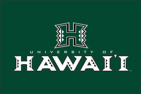 12"x18" University of Hawaii Rainbow Warriors Outdoor Flag