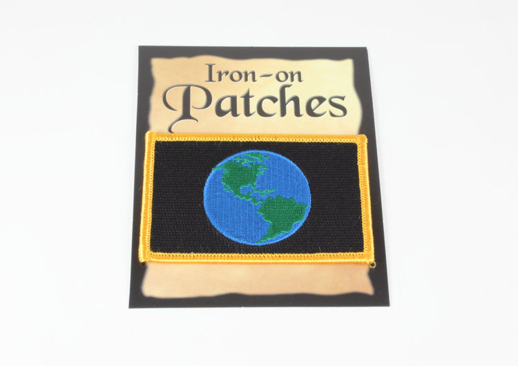 Earth Embroidered Flag Patch