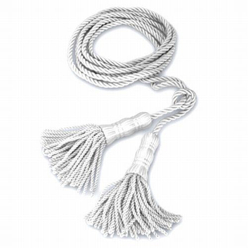 Cord & Tassel Set - White