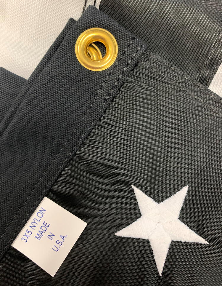 3x5 Thin Blue Line American Outdoor Nylon Flag