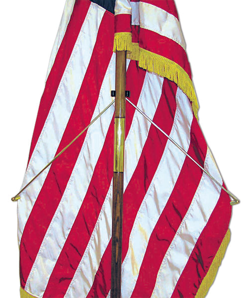 Flag Spreader for Indoor Flag Display