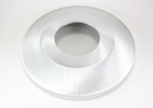 6" Split Cast Aluminum flash collar with Natural Satin finish