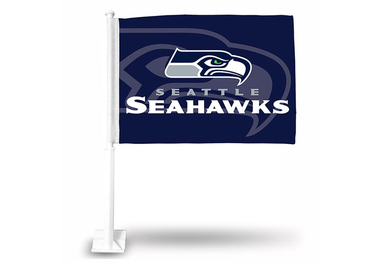 11"x15" Seattle Seahawks Car Flag