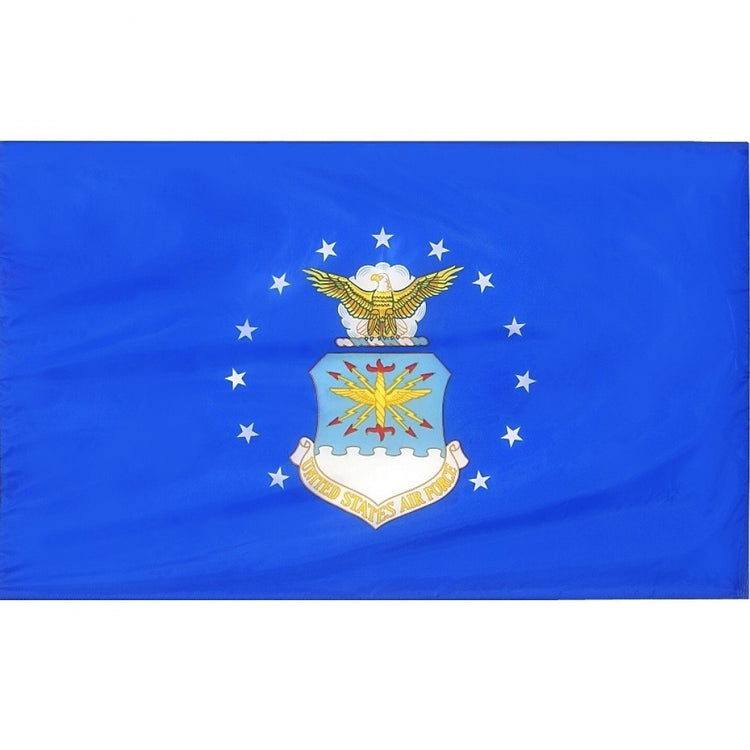 2.5x4 US Air Force Outdoor Nylon Flag with Sleeve