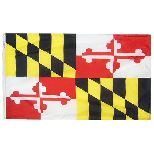 12"x18" Maryland State Outdoor Nylon Flag