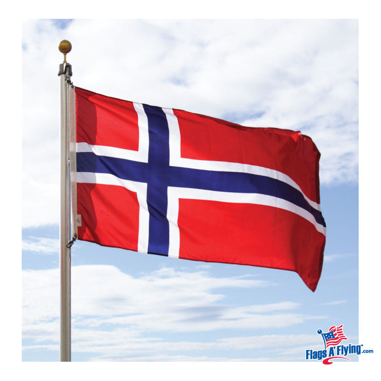 5x8 Norway Outdoor Nylon Flag