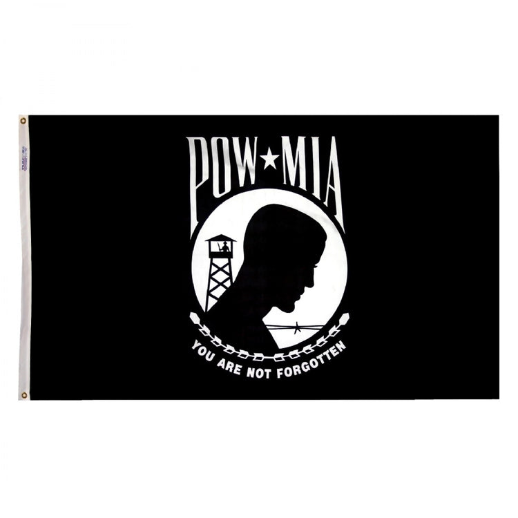 3x5 POW/MIA Outdoor Nylon Flag - Single Reverse