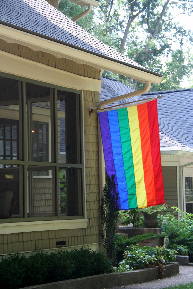 3x5 Rainbow Sewn Outdoor Nylon Flag