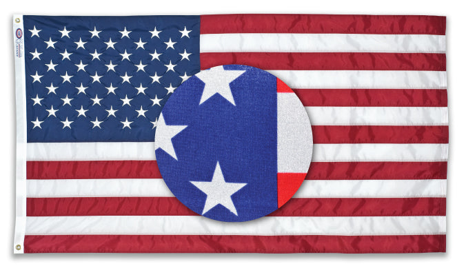 3x5 American Outdoor Printed Nylon Flag