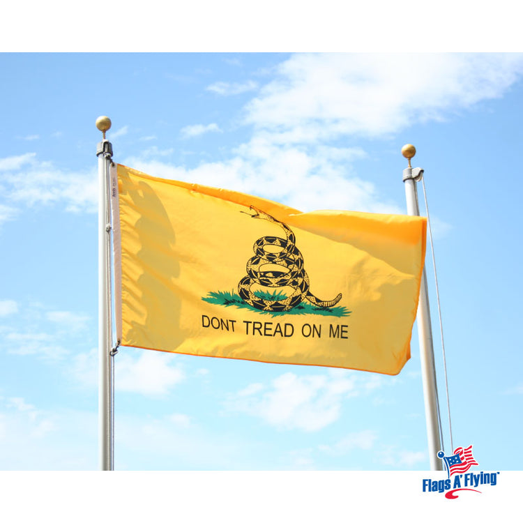 5x8 Gadsden Historical Nylon Flag