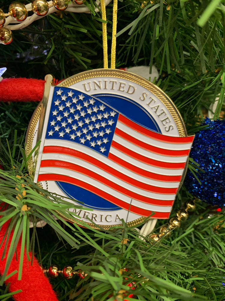 United States of America Flag Ornament