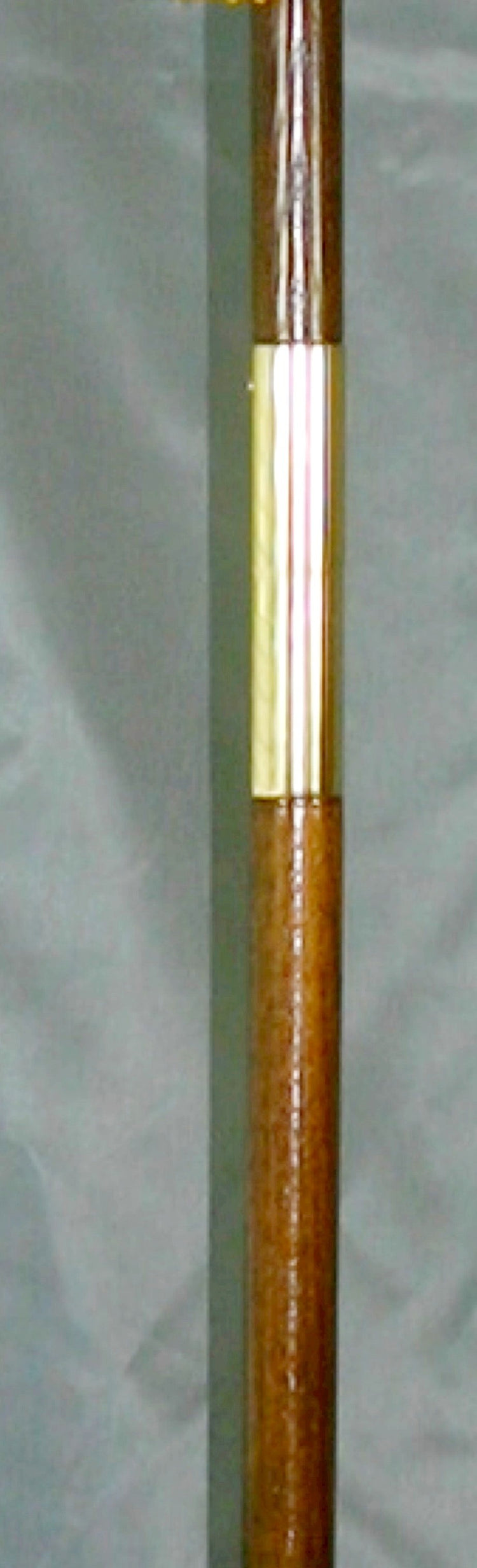 Indoor & Parade Oak Flagpole Standard with Gold Joint