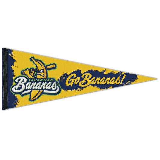 12"x30" Savannah Bananas Premium Pennant