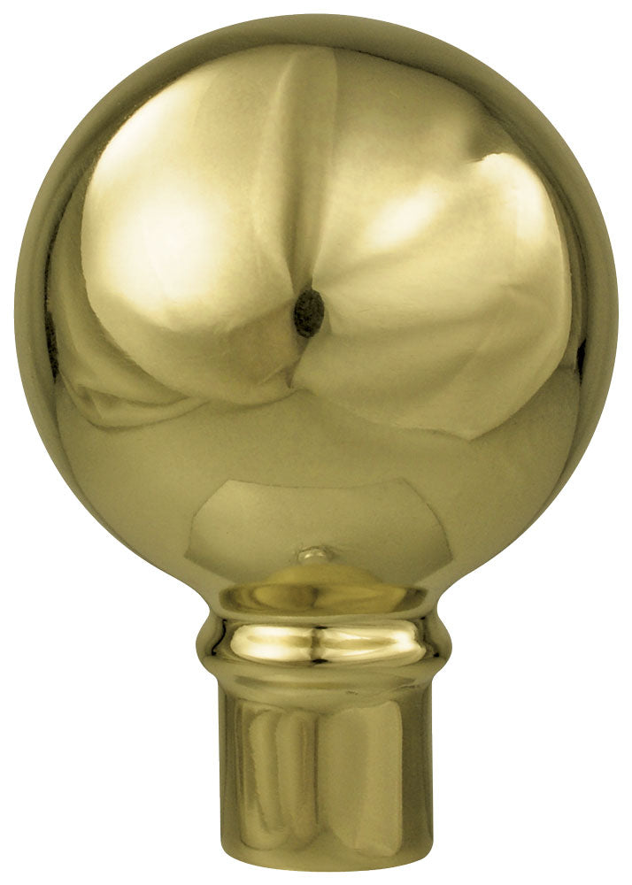 3" Gold Aluminum Parade Ball Ornament