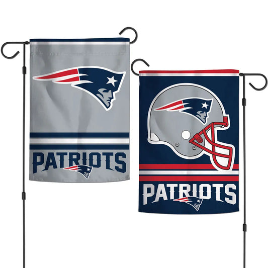 12.5"x18" New England Patriots Double-Sided Garden Flag