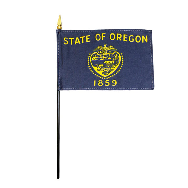 4"x6" Oregon State Stick Flag