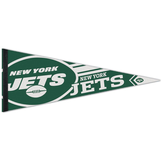 12"x30" New York Jets Premium Felt Pennant