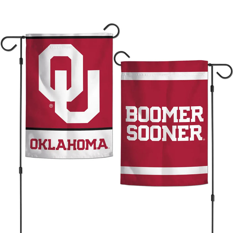 12.5"x18" University of Oklahoma Sooners Double-Sided Garden Flag
