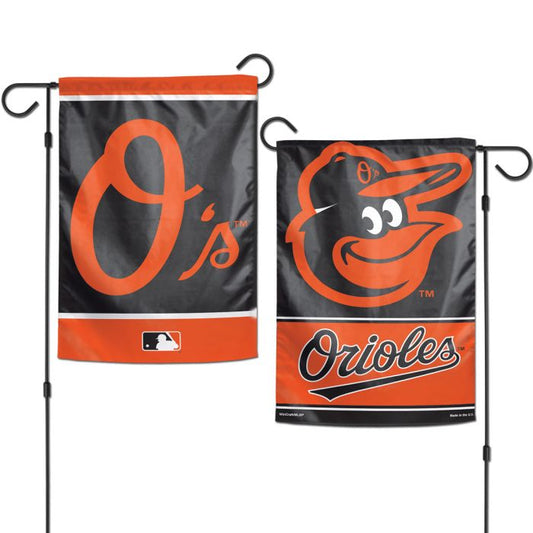 12.5"x18" Baltimore Orioles Double-Sided Garden Flag