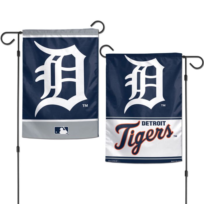 12.5"x18" Detroit Tigers Double-Sided Garden Flag