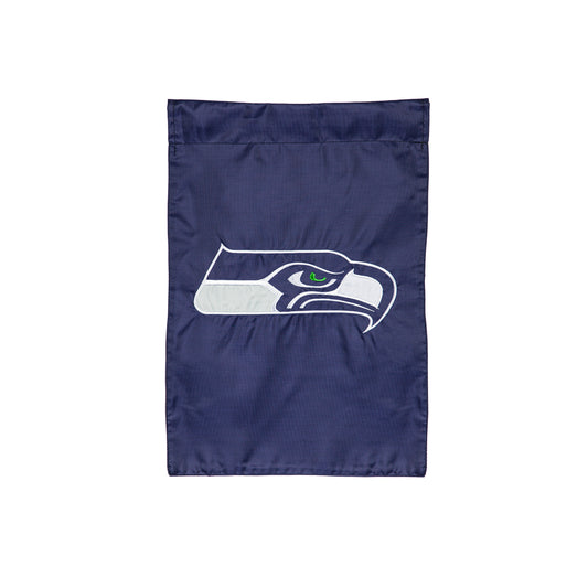 12.5"x18" Seattle Seahawks Double-Sided Garden Flag