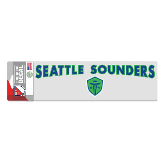 3"x10" Seattle Sounders Perfect Cut Color Decal