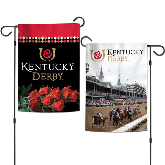 12.5"x18" Kentucky Derby 2-Sided Garden Flag; Polyester